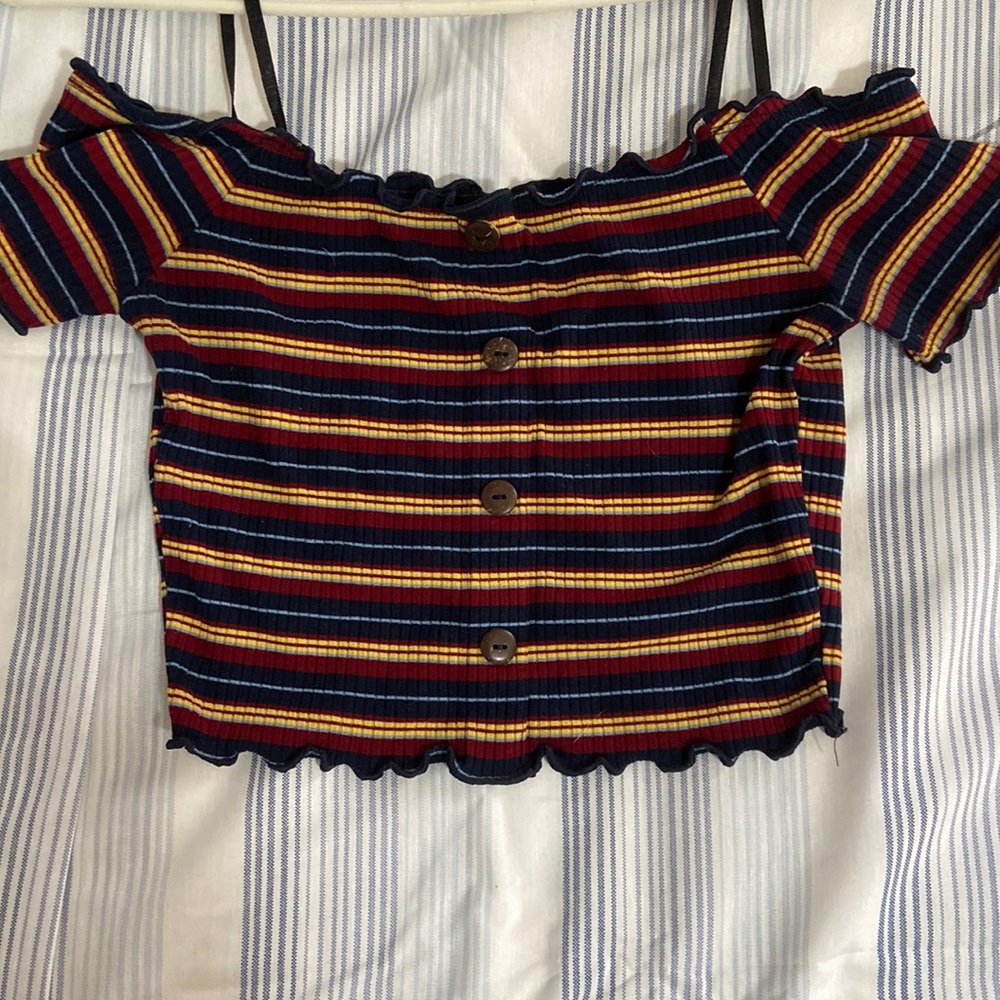 Multi-Color Crop Top